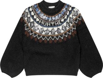 Munthe Round-neck Truien - Dames - Ronde hals truien - Zwart - S - Truien & Vesten