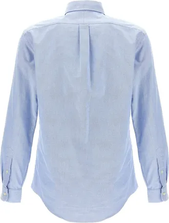 Polo Ralph Lauren Cotton Oxford Shirt - Light Blue