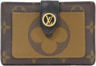 Louis Vuitton Pre-owned Wallets, female, Brown, Size: ONE SIZE Pre-owned Monogram Reverse Wallet (bi-fold)