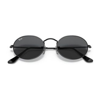 Ray-Ban Rb 3547 Oval - unisex - Zonnebrillen - Zwart - 51 MM - Accessoires