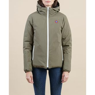 Flotte Omkeerbare donsjas met kap, unisex, Charonne