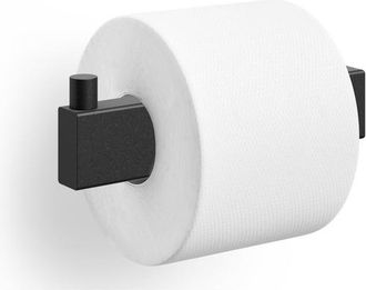 Zack LINEA Toiletrolhouder - 15cm - L-vorm - zwart