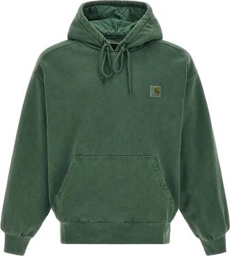 Carhartt Work in Progress Hooded Vista Sweatshirt - Heren - Hoodies - Groen - M - Katoen - Hoodies & sweatvesten