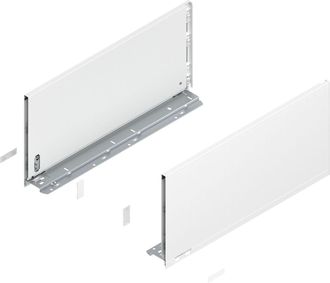 Blum Jgo Perfil Lbx Blanco 500 Altura F Blum - Perfiles Met&aacute;licos Laterales Cajon Legrabox Blum