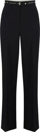 Elisabetta Franchi Pantaloni dritti - Nero