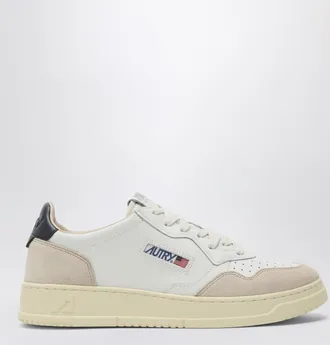 Autry Sneaker Medalist in pelle bianca/blu