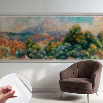 Tulup Fotomurale Adesivo Stickers - Murali Decorativo - Soggiorno Moderno - Effetto Realistico - Paesaggio Montano 250x104 Cm