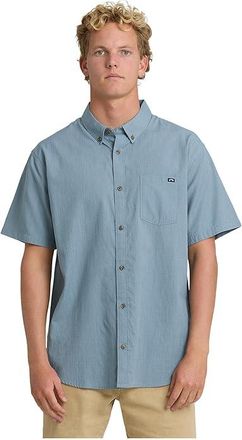 Billabong All Day Short Sleeve Mens T Shirt Oceana : 2XL, Cotton/Polyester