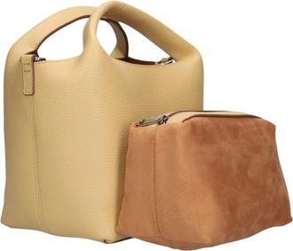 Smaak Dames, Tassen, Beige, Maat: ONE Size Leer