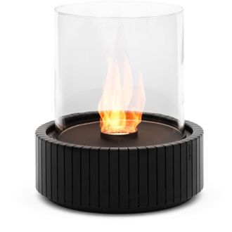 Planika Lotus Bio Ethanol Tabletop Brazier - Brasero Sans Fum&eacute;e Pour LInt&eacute;rieur Et LExt&eacute;rieur - Brasero Bio &Eacute;thanol Portable - Jusqu&agrave; 3,5 Heures DAutonomie De