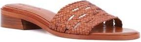 Vintage Foundry Co. Pamelia Woven Slide Sandal in Cognac at Nordstrom Rack, Size 7.5