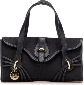 Fendi Pre-owned Fendi Zucchino Canvas Handbag Ladies 2354 8BN147 RQ8 068