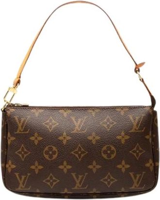 Louis Vuitton Pre-owned Mini Bags, female, Brown, Size: ONE SIZE Pre-owned Pochette Accessoires