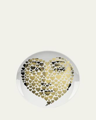 Fornasetti Tema e Variazioni n.408 Hearts Wall Plate