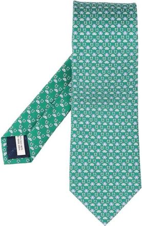 Ferragamo Uomo, Accessori, Verde, Taglia unica, new