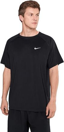 Nike Ready Dri-FIT Short Sleeve Fitness Top Mens Workout Black/Cool Grey/White : 2XL, Polyester/Spandex
