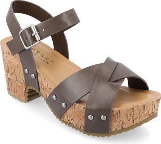 Journee Collection Women & apos;s Valentina Dress Sandals
