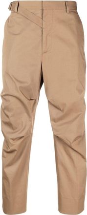 Dsquared2 slim-cut chino trousers - men - Cotton/Spandex/Elastane/Cotton - 44 - Brown