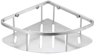 OEM Estante Esquinero Para Ducha - Montaje En Pared, Acero Inoxidable Cepillado