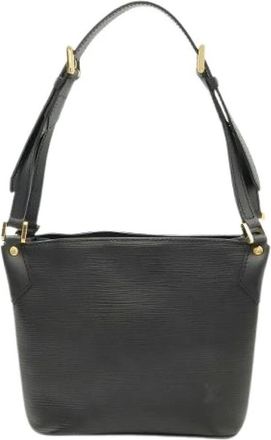 Louis Vuitton Pre-owned Vintage Schoudertas - Dames - Vintage Schoudertas - Zwart - ONE Size - Leer - Vintage