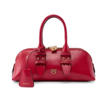 Pinko Pinko, Dames, Tassen, Rood, Maat: ONE Size Katoen