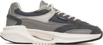 D.A.T.E. Grijze Vela Sneakers - Heren - Sneakers - Grijs - 42 EU - Schoenen