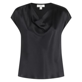 Vince Mujer, Blusas y Camisas, Negro, Talla: S