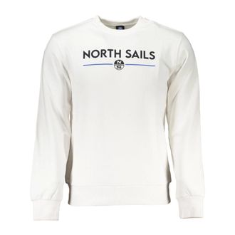 North Sails Sweatshirts, male, White, Size: 2XL Clothing