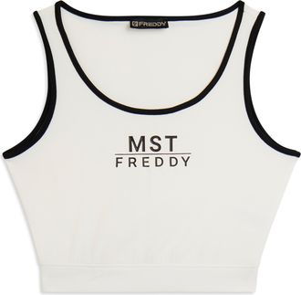 Freddy Top sportivo aderente con stampa MST FREDDY