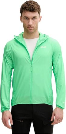 Jack Wolfskin Prelight Aero Jacket - Heren - Outdoorjassen - Groen - XL - Wol - Fitness