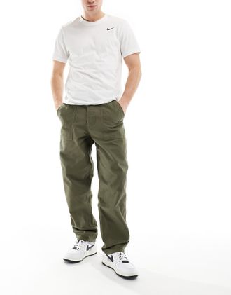 Nike Life Fatigue - Pantaloni oliva-Verde