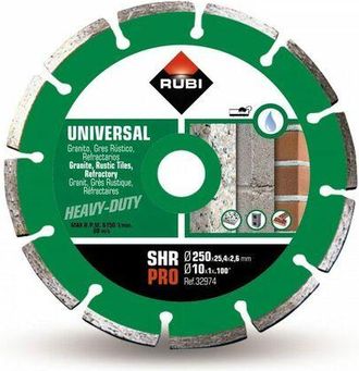 Rubi 32974 Shr-250 Pro Disco Diamante General Obra Segmentado - Ref: 32974