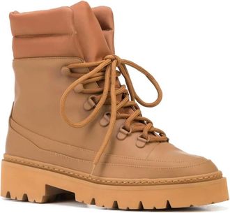 Gia Borghini Womens Terra Ankle Boots In Cognac