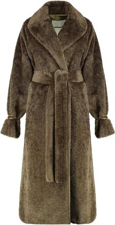 Darkpark Trench Madison - Dames - Jas met riem - Groen - M - Polyester - Jassen