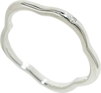 Chanel White Gold (18K) Band Ring (Pre-Owned)