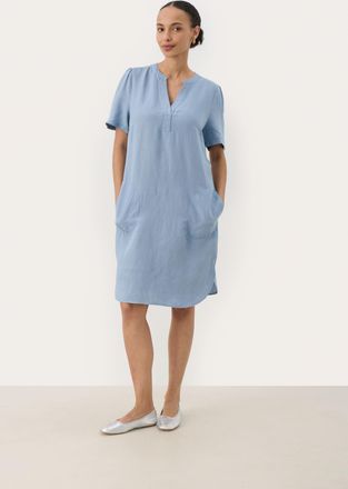 Part Two Jurk Regular fit blue