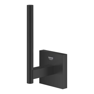 GROHE Start Cube - Portarrollos De Papel Higi&eacute;nico, Negro Mate 409792430