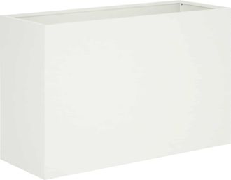 vidaXL Macetero De Jard&iacute;n Blanco 80 X 30 X 40 Cm Vidaxl