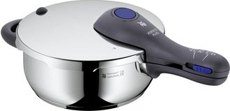 WMF Wmf Perfect Plus - Olla R&aacute;pida 22 Cm De Di&aacute;metro, 3 Litros, Acero Inoxidable Pulido Para Inducci&oacute;n
