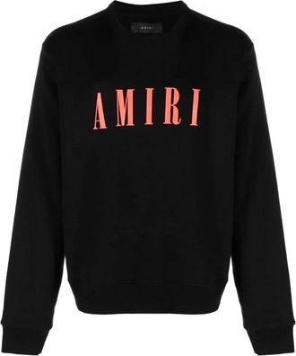 Amiri Sweatshirts, male, Black, S, Core Logo Sweatshirt