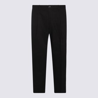 Nine In The Morning Black Cotton Pants