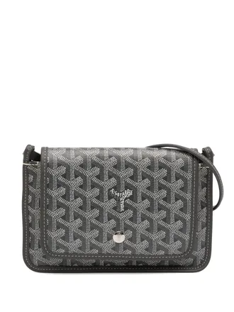Goyard 2025 Goyardine Plumet Pocket Wallet crossbody bag - Grey