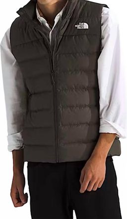 The North Face Aconcagua 3 Vest In New Taupe Green
