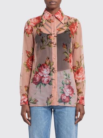 Dolce & Gabbana Camicia Dolce & Gabbana in seta con stampa floreale