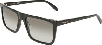 Ferragamo SF2123S 001 Mens Sunglasses Black Size 58