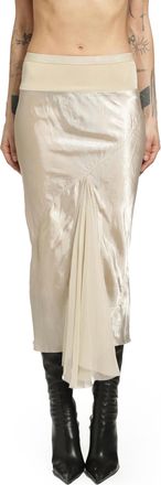 Rick Owens Temple A-Line Bias Skirt