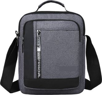 Generic Compatible For Man Crossbody Bag Shoulder(Darkgray)