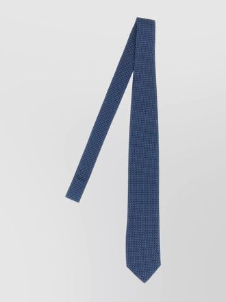 Pal Zileri slim patterned silk necktie