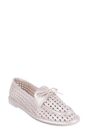 Elie Tahari Maple Cutout Loafer in Gold at Nordstrom Rack, Size 5.5
