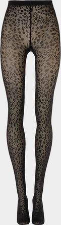Wolford Pantera Animal-Patterned Tights